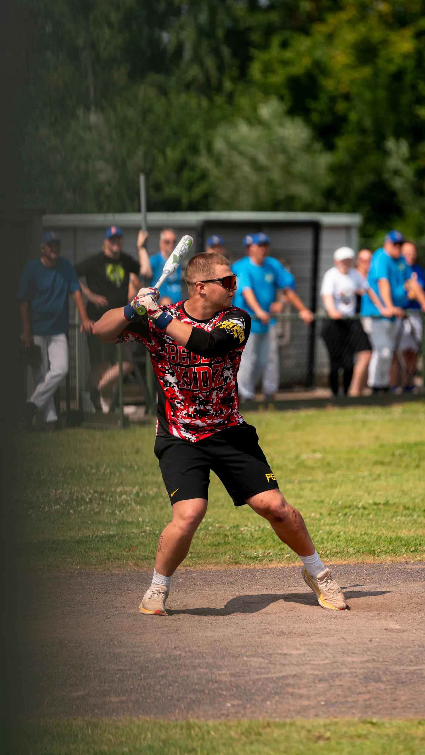 Grizzlies Zoetermeer batter at plate during game — event coverage by 7EMPLE